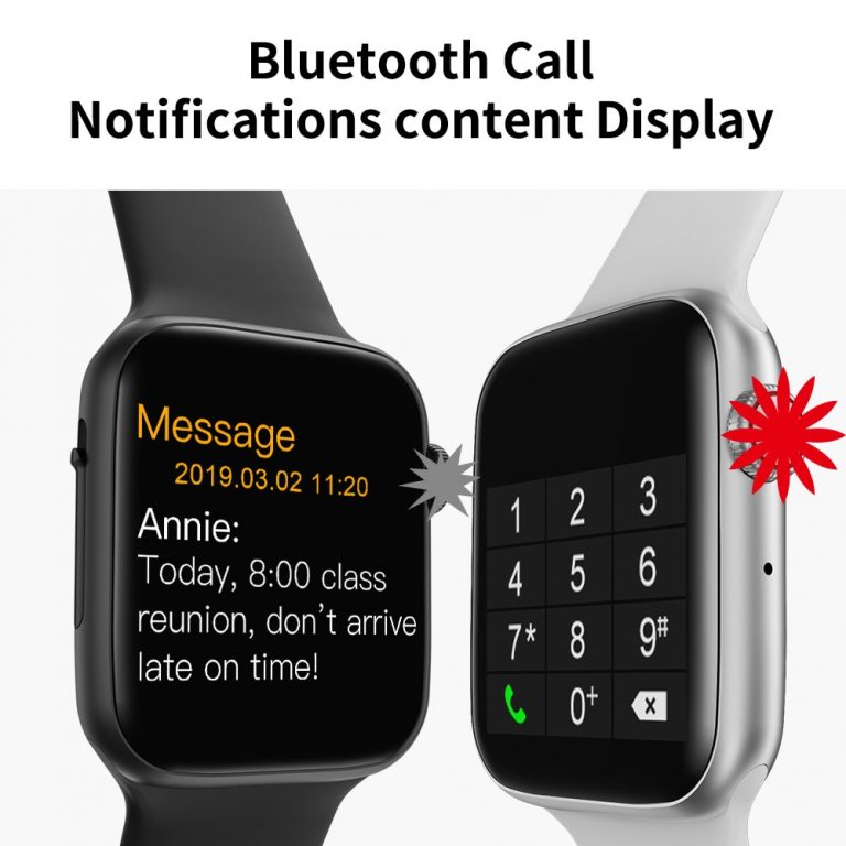 Heart Rate Monitor iwo 8 lite Smartwatch for Android iPhone