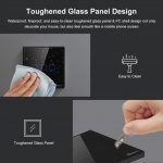 WiFi Switch High Quality Tempered Glass Panel eWeLink Remote Control With Google Home Alexa