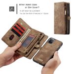 Luxury Case for iPhone XS X 11 Pro Max Phone Case Leather Flip Wallet Back Covers Magnetic Case For iPhone XR Coque Hoesje Capa