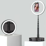 Ring LED Light Flexible Mobile Holder Tripod Bracket For Youtube Tiktok