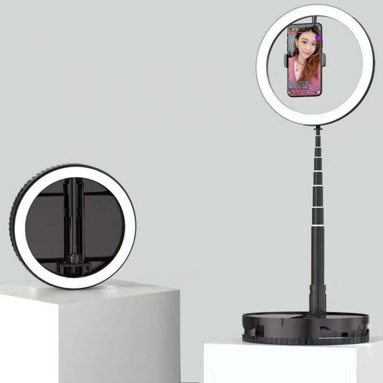Ring LED Light Flexible Mobile Holder Tripod Bracket For Youtube Tiktok