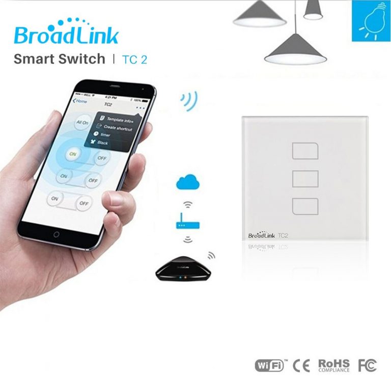 Wireless Connection APP Control Via RM Pro Smart Home Automation
