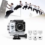 Action Camera 4K 30fps Ultra HD 16MP 170D 30m Underwater Waterproof Sport Helmet