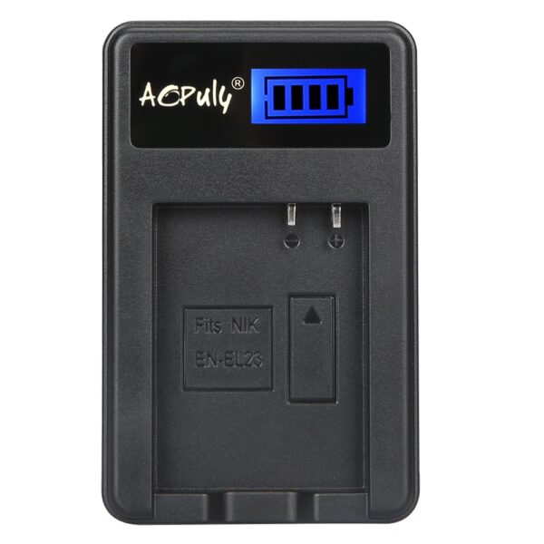 Battery LCD USB Charger for Nikon COOLPIX
