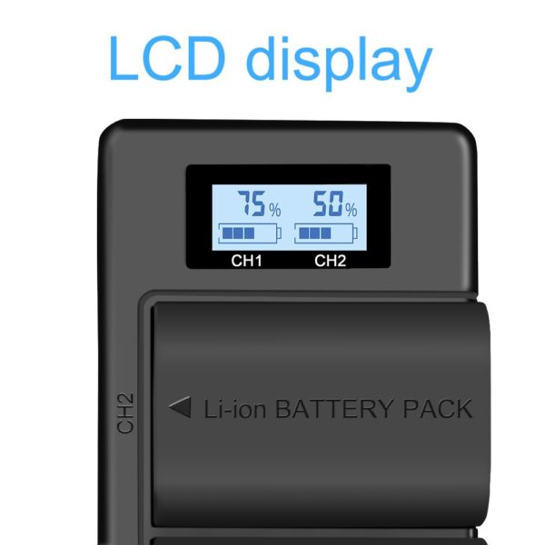 ual USB Battery Charger for LP-E6 LP E6 LPE6 Camera Battery Pack Canon 5D