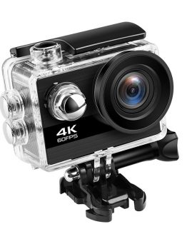 4K Action Camera Ultra HD 4K 60fps 24MP Wifi Sport Camera 2.0'' IPS Screen 170D Wide Angel Go Waterproof Pro Sports Video Camera