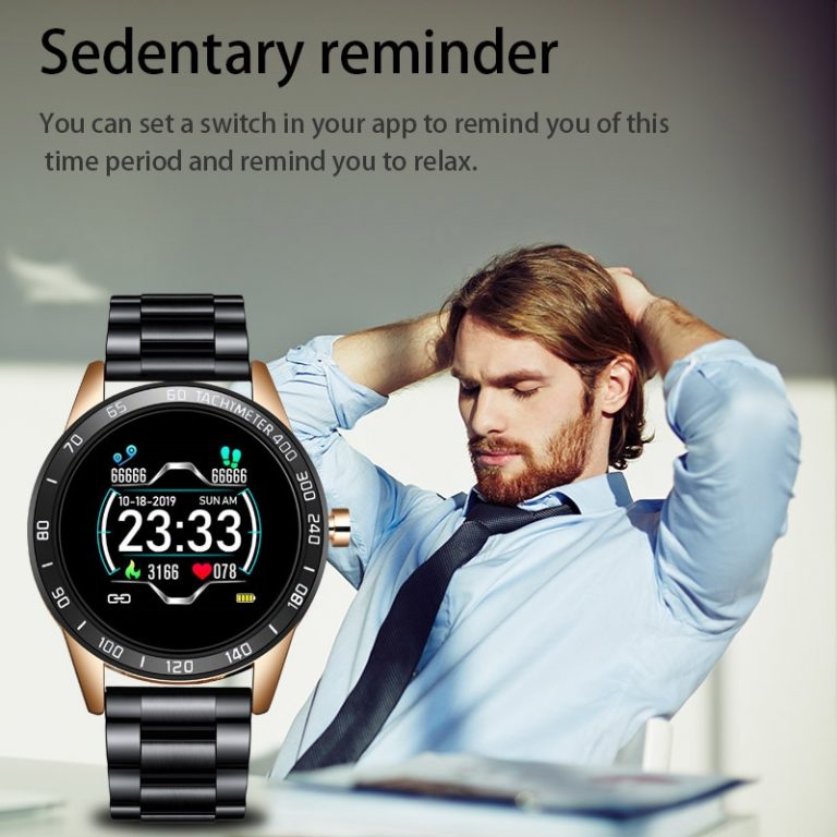 Smart Watch Men Waterproof Sport Heart Rate Blood Pressure