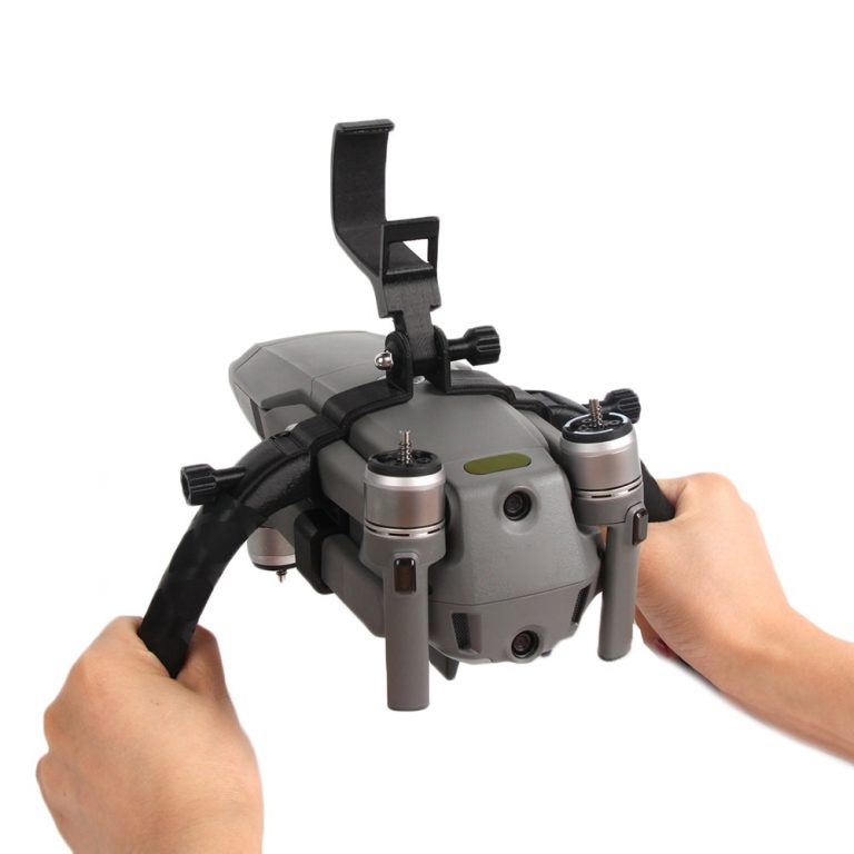 SUNNYLIFE Double-Handheld Gimbal Camera Stabilizer Bracket Holder Tripod for DJI Mavic 2 Pro Zoom Drone Remote Control Accessory 4 Gimbal Camera Stabilizer Bracket Holder Tripod for DJI Mavic 2 Pro