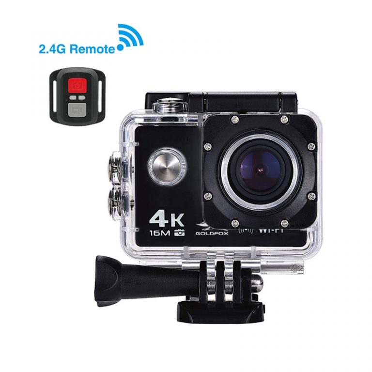2 inch LCD Screen HD 4K Action Camera with 2.4G Remote Control WiFi Camcorders Go Waterproof pro DV Video Recorder Sport Camera 2 Unleash Adventure: 4K Action Camera with Remote & Waterproof HD Sport Cam