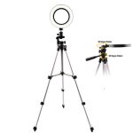 LED Selfie Ring Lamp Adjustable Tripod With 16/20/26CM Ring Light For Makeup Youtube TikTok Photography Camera Photo Stand NE002