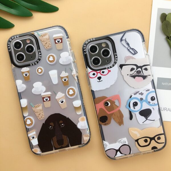 Cartoon Cat Dog Cute Animal Phone Cases For iphone