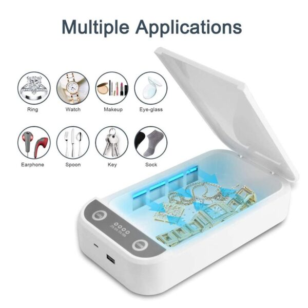 Portable Usb UV Led Sterilizer Phone Disinfection Box