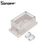 SONOFF IP66 Waterproof Junction Box: Outdoor Smart Home Protection - Perfect for SONOFF Devices in Gardens, Patios, and Driveways. ?