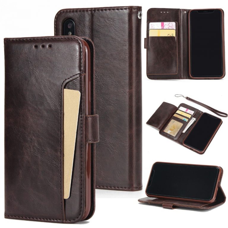 Flip Leather Case for iPhone 5 5S SE 6 6S 7 8 Plus X XR Xs Max Wallet Case For iPhone 11 11 Pro Max Card Slots Phone Cover Coque Flip Leather Case for iPhone 5 5S SE 6 6S 7 8 Plus X XR Xs Max Wallet Case For iPhone 11 11 Pro Max Card Slots Phone Cover Coque