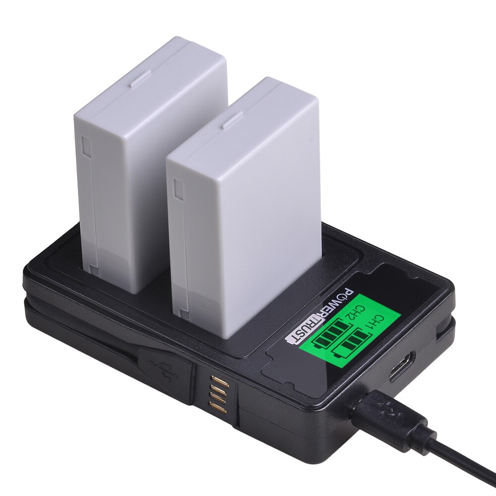 LP-E8 1800mAh LPE8 LP E8 Battery AKKU and LCD Dual Charger for Canon EOS 550D EOS 600D EOS 700D EOS Rebel T2i T3i T4i T5i X4