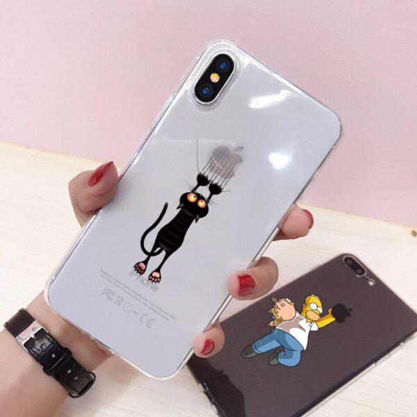 Soft Silicone Case For iPhone 11 6 6S Plus 7 8