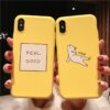Lovebay Cartoon Funny Banana Animal Phone Case – Shockproof, Soft TPU Back Cover for iPhone (11 Pro, XR, XS, 8, and More) 🍌📱