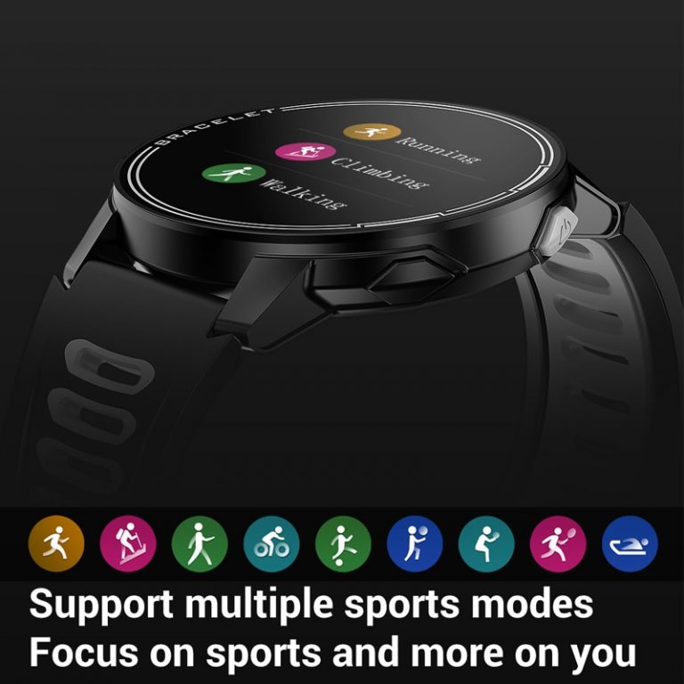L6 IP68 Waterproof Smart Watch Fitness Tracker Heart Rate