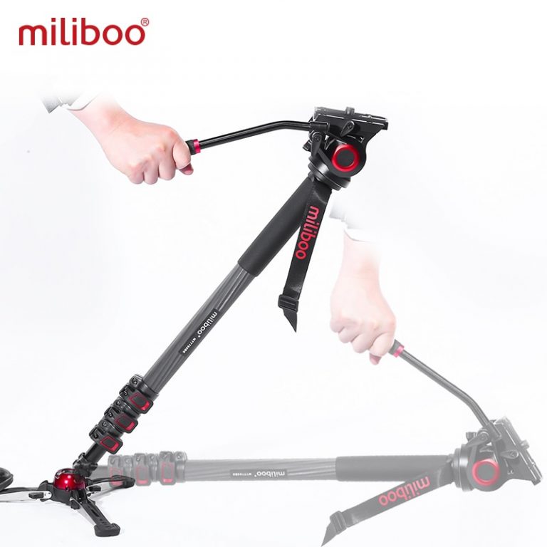 Carbon Fiber Tripod Monopod for ProfessionalCamera Camcorder