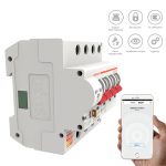 Upgrade Your Home Safety with the New 4P Circuit Breaker WIFI Switch - Smart Life/Tuya Controlled, Overload Protection for a Secure Smart Home Experience