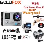 Action Camera 1080P Wifi Dual Screen Go Waterproof Pro Helmet Video Camera Remote Control Mini Sports Camera