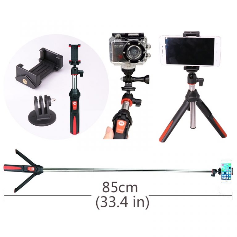 BENRO MK10 Handheld mini Tripod for Phone 3 in 1 Self-portrait Monopod Selfie Stick with Bluetooth Remote Shutter for smartphone 2 3-in-1 Mini Tripod and Selfie Stick with Bluetooth Remote - The Ultimate Smartphone Photography Companion