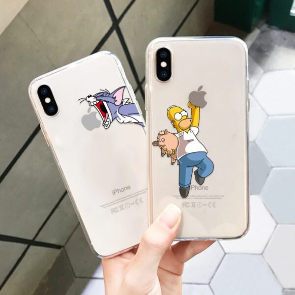 Soft Silicone Case For iPhone 11 6 6S Plus 7 8