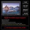 FEELWORLD FW759 7-Inch DSLR Field Monitor with 4K HDMI and IPS HD Display 📸🎥