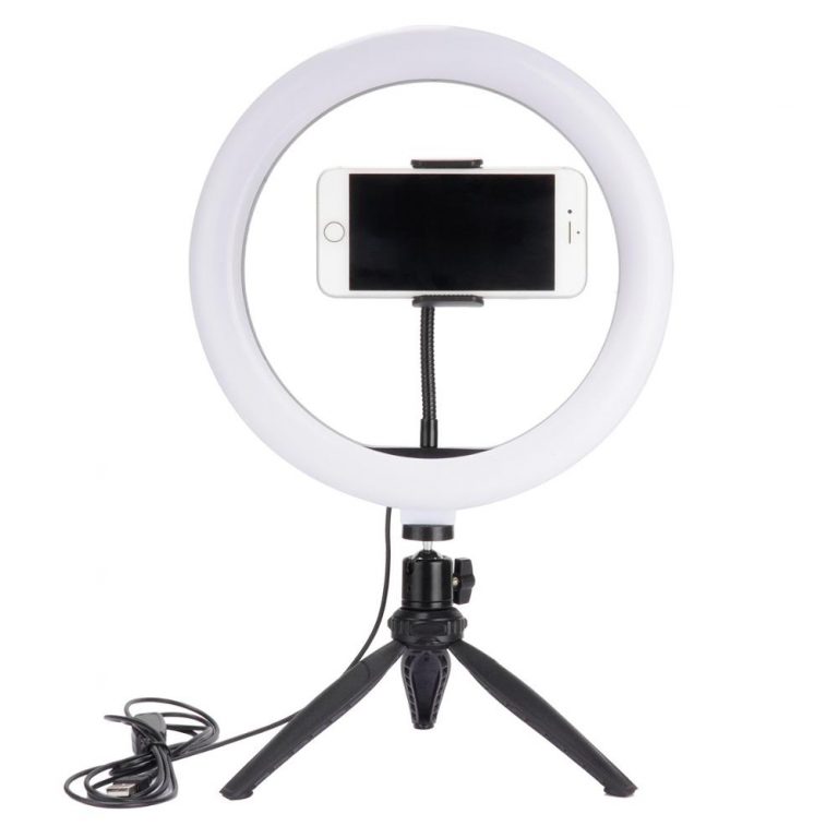 Light Ringlight Photography professional with Phone Holder