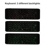 Wireless Touchpad Keyboard 7 Backlit For Android TV Box