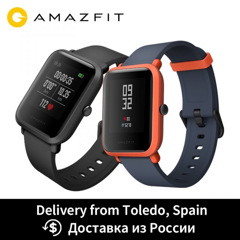 Huami Amazfit Bip Smart Watch GPS Smartwatch Android iOS Heart Rate Monitor 45 Days Battery Life IP68 Always-on Display 1 Smart Watch: Navigate Your Fitness Journey with GPS, Heart Rate Monitoring, and 45-Day Battery Life