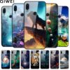 Xiaomi Redmi 7 with Stylish Tempered Glass Hard Back Cover – Ultimate Phone Protection