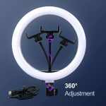 10 Inch Dimmable LED Selfie Tiktok Ring Light USB Ring Lamp Video