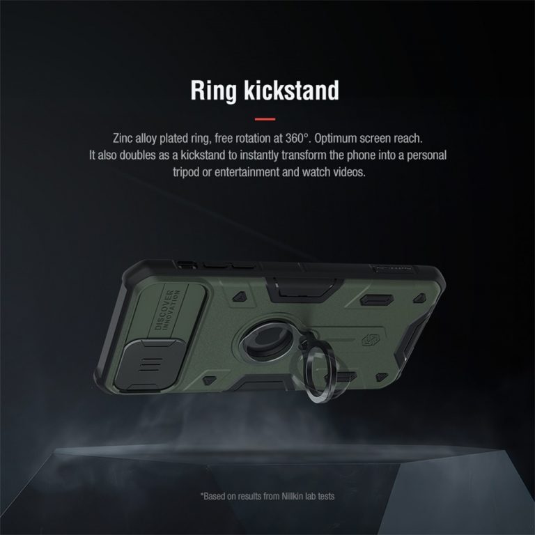 CamShield Armor Case Slide Camera Protect Privacy Ring kickstand
