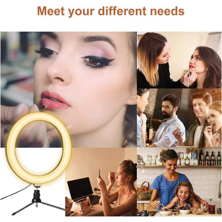 Dimmable Selfie Bluetooth remote lamp with tripod