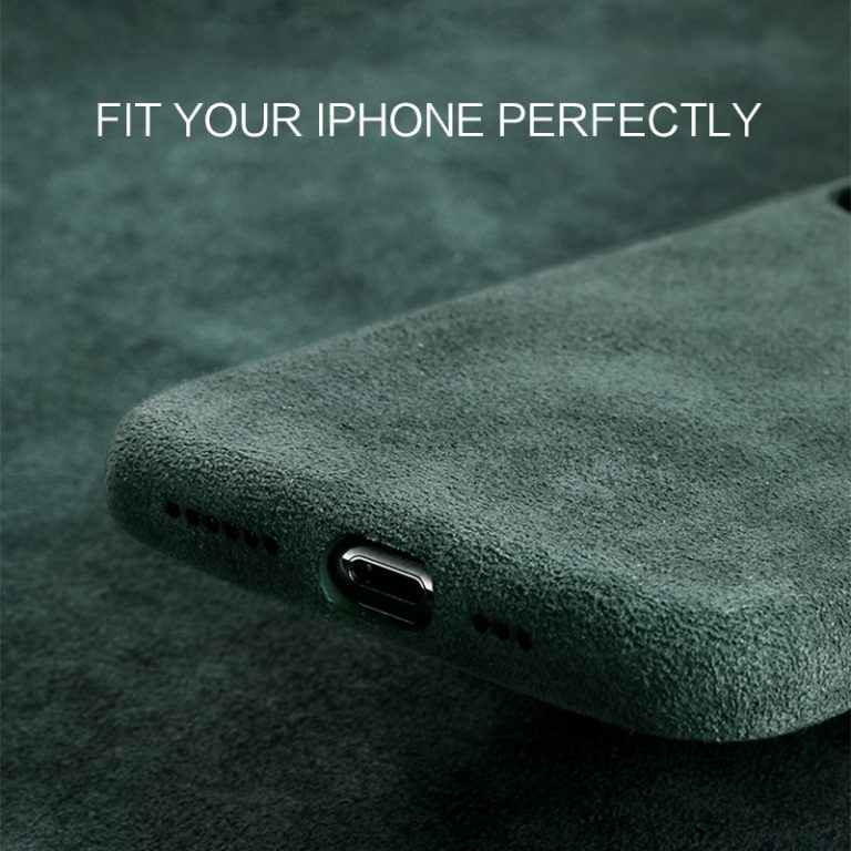 SanCore for iPhone 11 pro Max Phone Case ALCANTARA fashion artificial Leather Full-protection Business Phone Shell Suede cover 2 SanCore Alcantara Phone Case: Luxurious Protection for iPhone 11 Pro Max & More