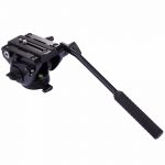 Pro-Grade Aluminum Alloy Tripod with Fluid Head - Capture the Perfect Shot
