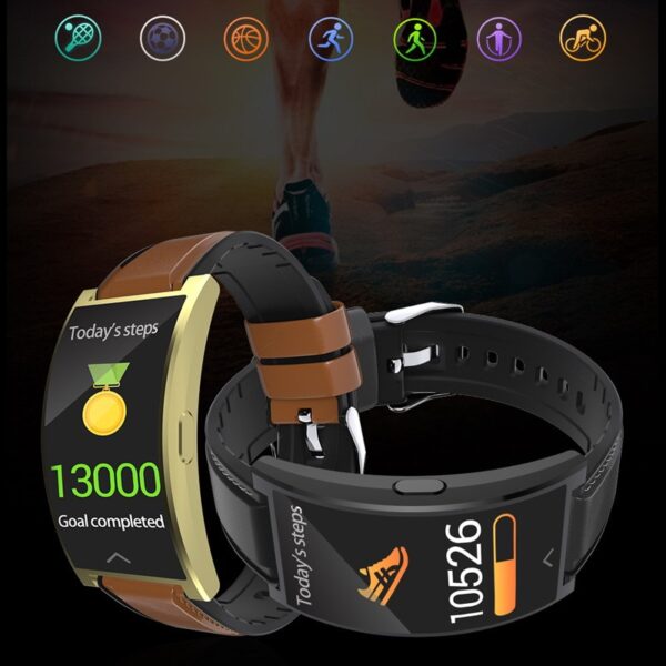 Makibes T20 Curved screen 1.5" Flexible AMOLED Smart watch