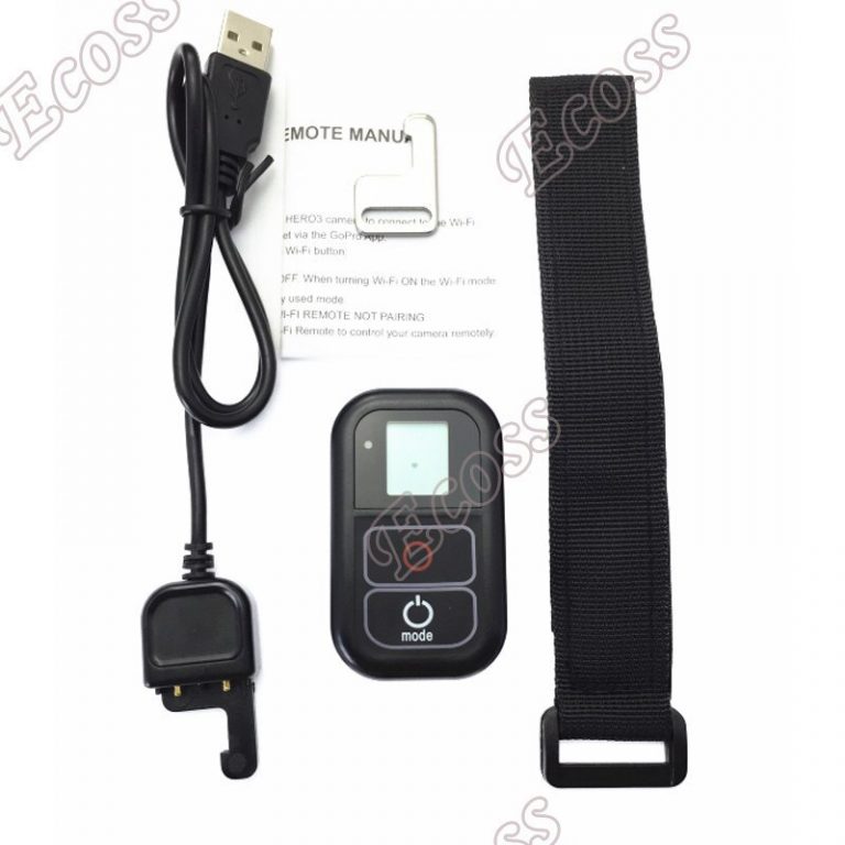For GoPro Remote Telescopic Pole 33-99cm monopod tripod+ Remote Control+Silicone Case For GoPro Session Hero 5 4 3+3 Accessories 2 GoPro Remote Telescopic Pole Kit with Remote Control and Silicone Case