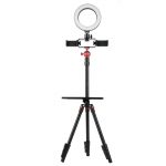 Tiktok Q3 Photo Studio with Aluminum Light Stand & ring light