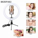 Dimmable Selfie Bluetooth remote lamp with tripod
