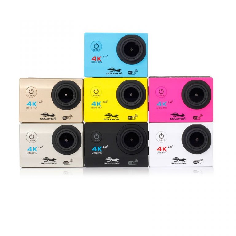 WiFi 4K Ultra HD Action camera 2 inch Screen 12MP 30M Waterpoof
