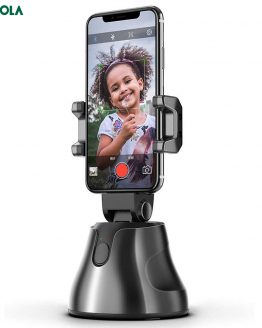 Bonola Auto Smart Shooting Selfie Stick Intelligent Gimbal AI-Composition Object Tracking Face Tracking Camera Phone Holder