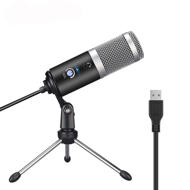 Professional USB Recording Tiktok Condenser Microphone with Tripod for Computer Wire Mic YouTube Skype Studio Live Broadcasting 2 Audio Quality Like Never Before, Anytime and Anywhere π€πΌ