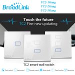WiFi Switch Touch Panel UK EU Standard Wall Light Switch APP Control By IOS Android