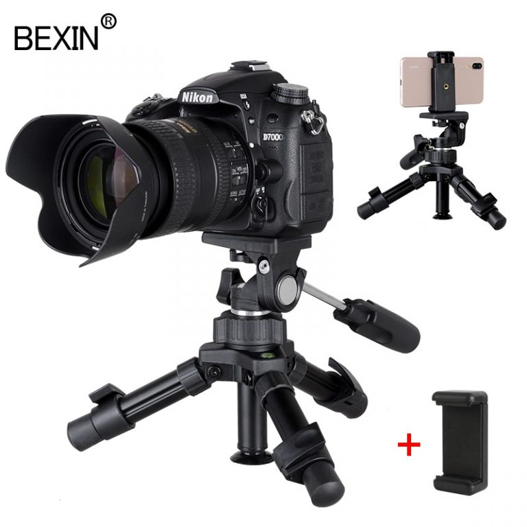 Tripod flexible folding desktop pocket tripod for mobile phone dslr