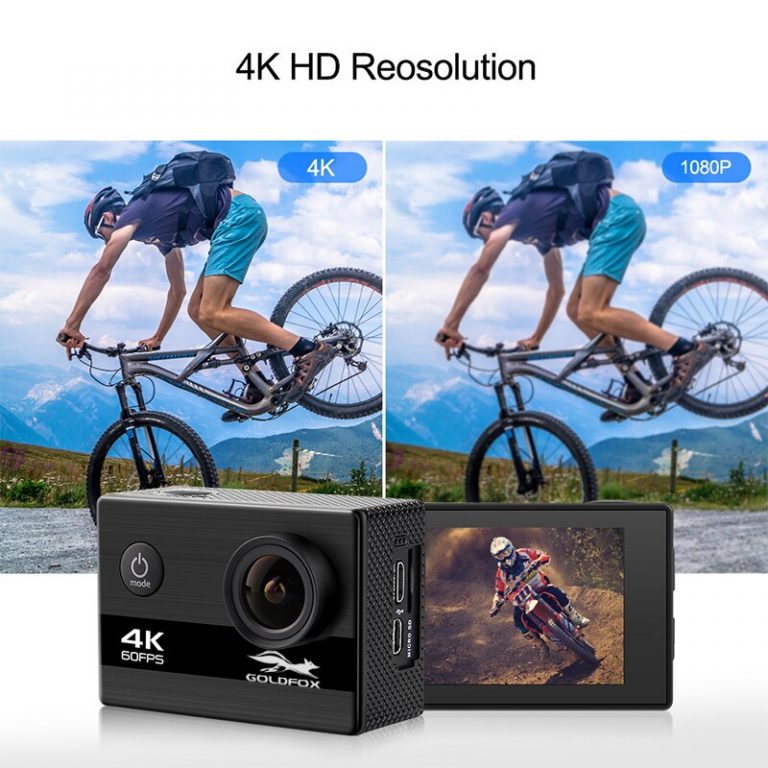 Ultra HD 4K Action Camera 60fps 24MP Wifi Sport Camera 2.0'' IPS Screen 170 Wide Angel Go Waterproof Pro Sports DV Video Camera 3 Wide Angle Go Waterproof Pro Sports DV Video Camera