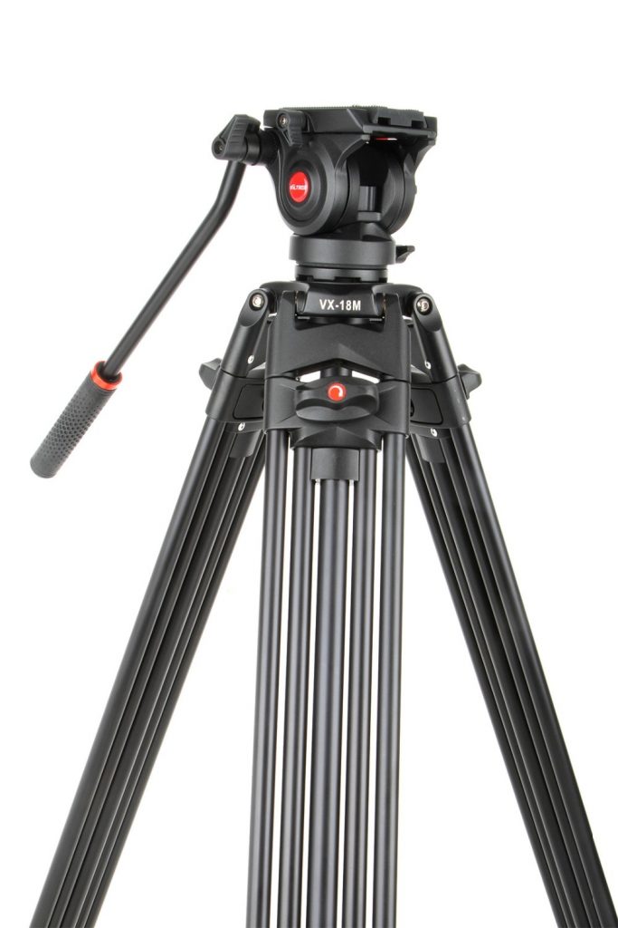 1.8M Viltrox VX-18M Pro Heay Duty Aluminum Video Tripod + Fluid Pan Head + Carry Bag for Camera DV DSLR Very Stable 4 Viltrox VX-18M Pro: Your Ultimate Video Tripod Companion