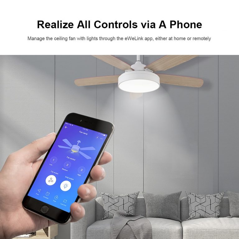 Elevate Your Comfort with Smart Ceiling Fan Control