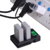 Battery AKKU and LCD Dual Charger for Canon